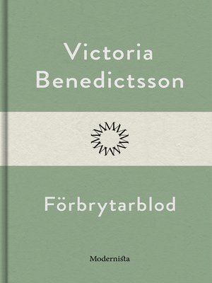 cover image of Förbrytarblod